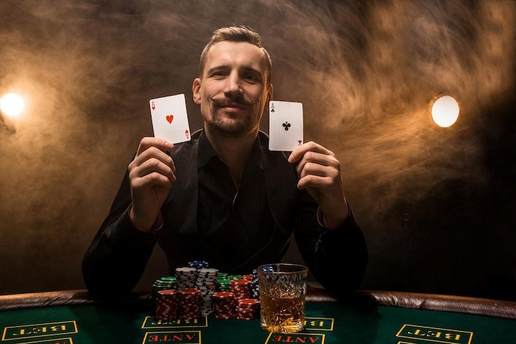 Studio live dealer MSC di platform raja sloto dengan kamera HD dan teknologi streaming modern
