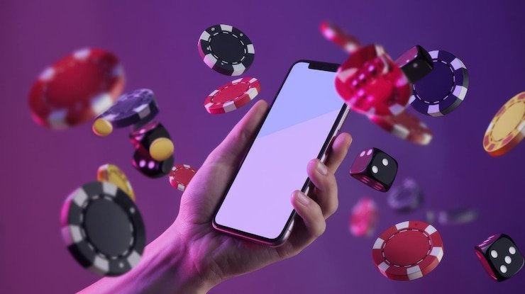 Roda roulette klasik dengan nomor dan warna di studio live dealer raja sloto